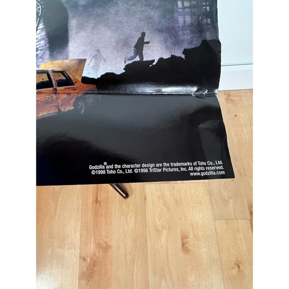 Mint condition Godzilla Terror in Times Square1998 Movie Poster - Picture 3 of 8